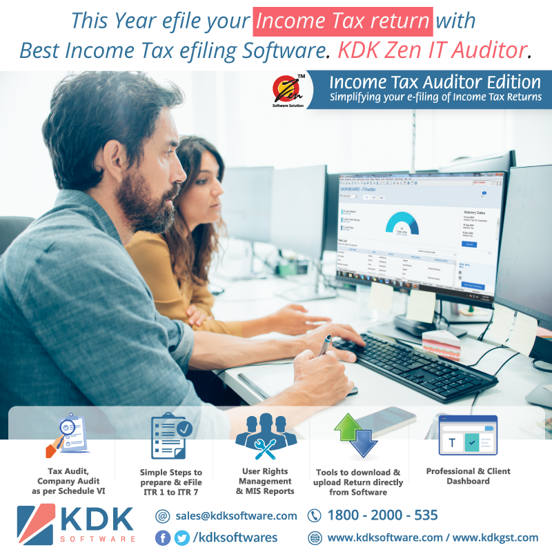 This Year efile your #IncomeTax return with best Income Tax efiling Software.