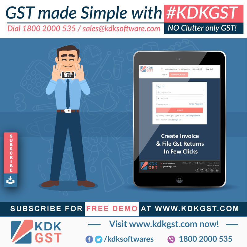 A comprehensive #Cloudbased #Invoice to #GST #Compliance Solution.