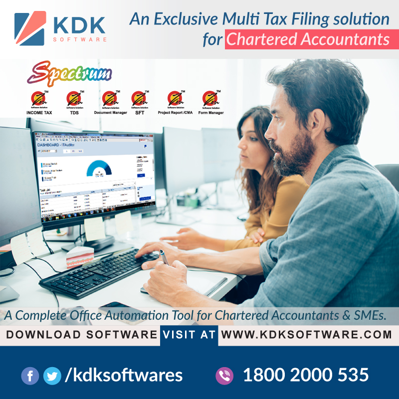 An Exclusive Multi Tax Filing solution for Chartered Accountants