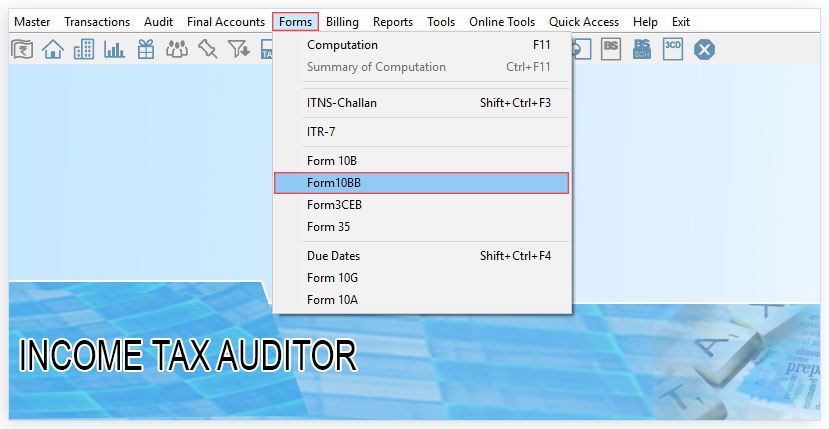 Process to File 10BB using ZEN IT Auditor