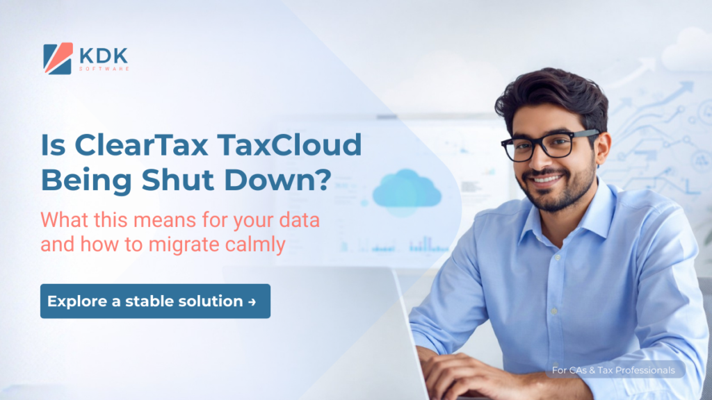 Is ClearTax Shutting Down TaxCloud?  
