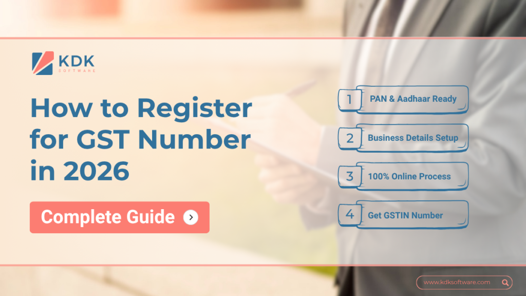 GST Registration Online: How to Register for GST &amp; Get Your GSTIN Number (2026)   